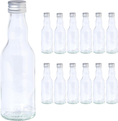 Glasflaschen kropf 200ml - glasflaschen,