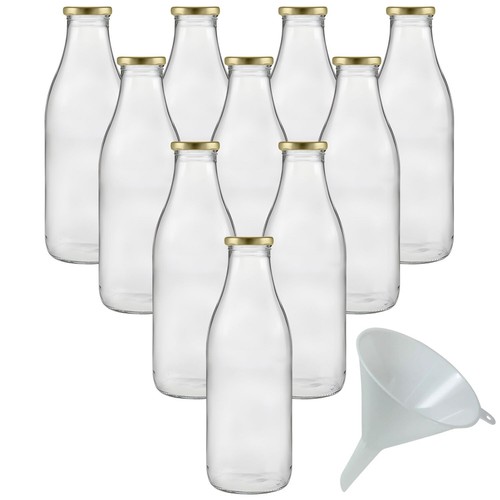 Glasflaschen liter - 10,