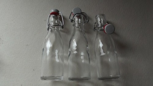 10x bügelflasche glasflaschen - 10x,