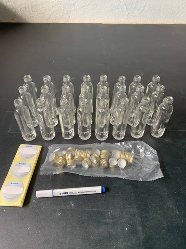 24stk glasflaschen set klein - 24stk,