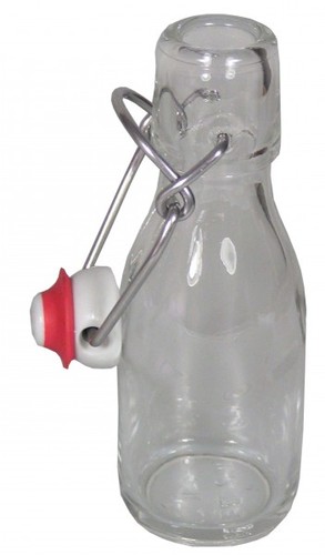 Glasflasche mit - 1,