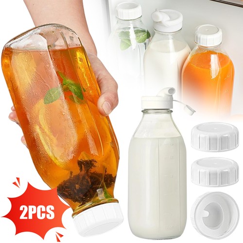 2er 1000ml glasflaschen zum - glasflaschen,