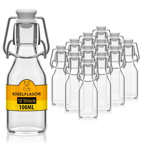 Glasflasche 100ml flaschen zum - glasflasche,