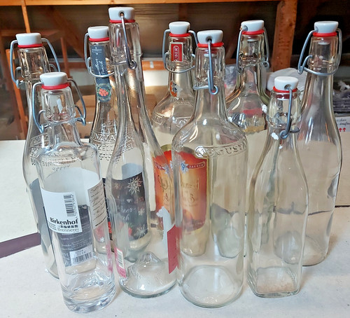 Glasflaschen mit - glasflaschen,