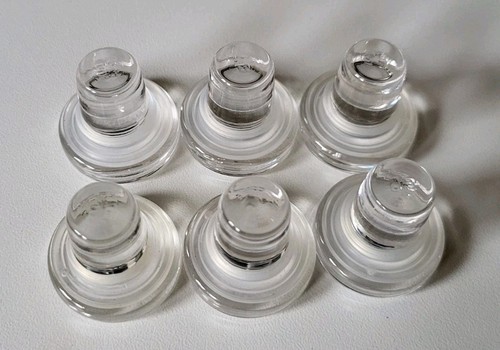 Flaschenstöpsel aus glas - 6x,