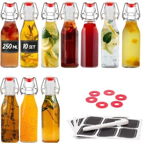 Glasflaschen - 10,