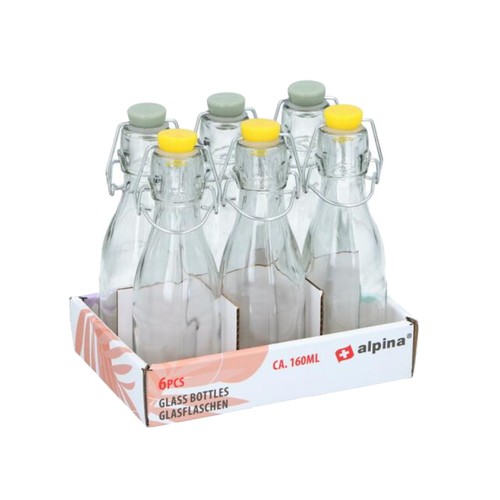 Bügelflaschen glasflaschen - 6,