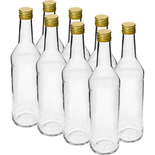 Glasflaschen mit