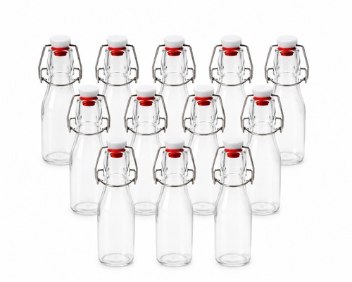 12x glasflaschen 100ml mit - 12x,