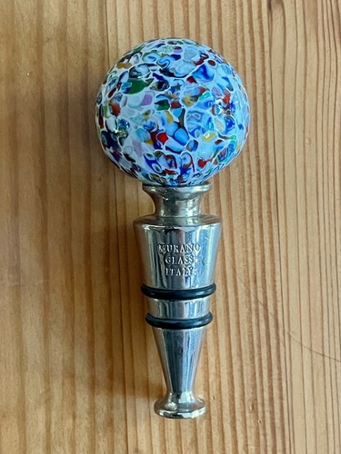 Murano glas flaschenverschluß - glas,
